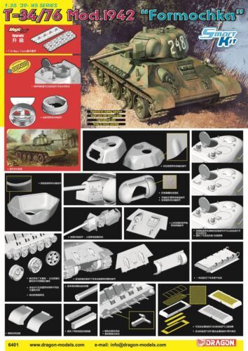 Dragon 6401 t 34 - 6401, t-34/76