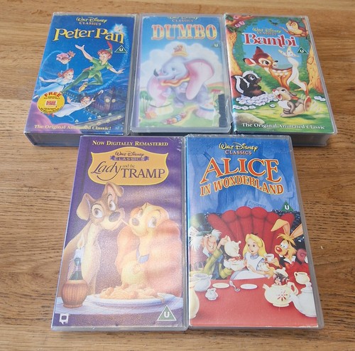 Walt disney vhs bundle - disney,