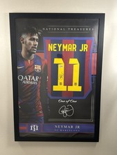 Neymar Jr Signed Jersey Framed
