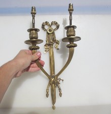 Victorian Brass Wall Light