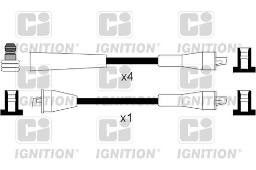 Ignition cable kit for ford - ignition,