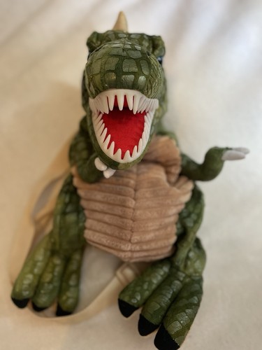 Rex plush dinosaur - plush, rucksack