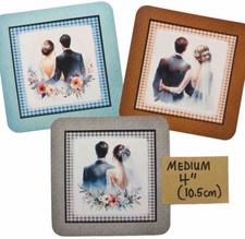 3 Wedding Couple Floral FLAT