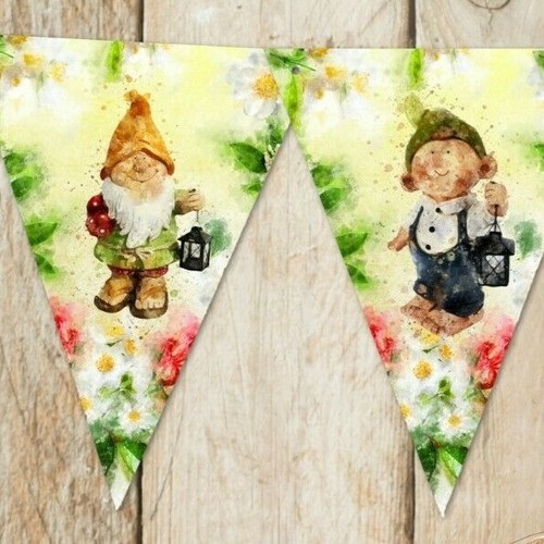 Summertime garden gnome - summertime,