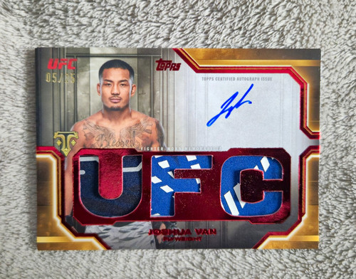 Topps knockout ufc 2026 joshua - topps,