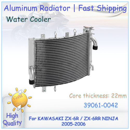 Aluminium cooling radiator - cooling, for