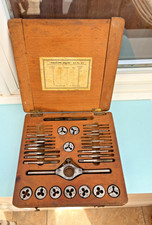 Vintage tap &  die set.BOXED says  BA but has other mixed taps dies Be aware MIX