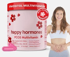 Prebiotic Probiotic MultiVitamin Blend Vaginal Health Care Happy Hormones Pcos