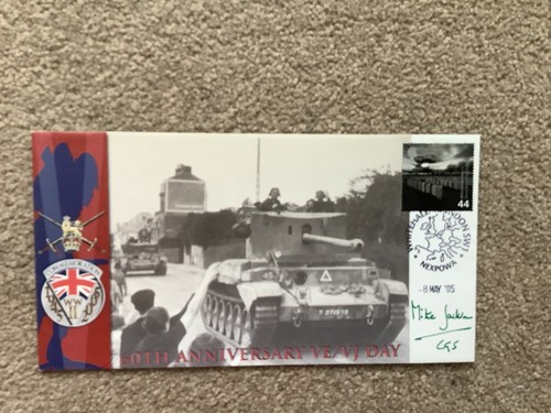 Signed fdc 60th anniversary - anniversary, of