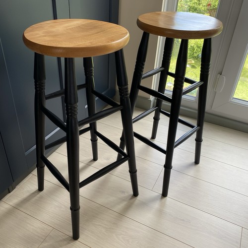 Pair beech kitchen bar - of,