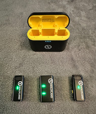 HOLLYLAND LARK M1 DUO WIRELESS LAVALIER MICROPHONE SET.