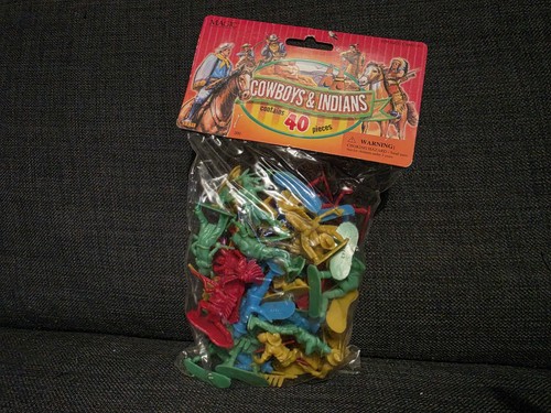 Vintage cowboys indians 40 - vintage, &