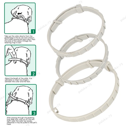 Adjustable pet anti flea and - adjustable,