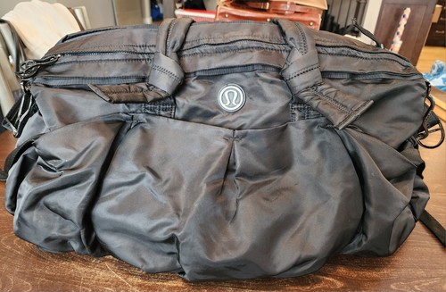 Lululemon large black duffel - lululemon,