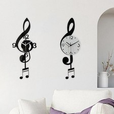 Music Note Wall Clock Music