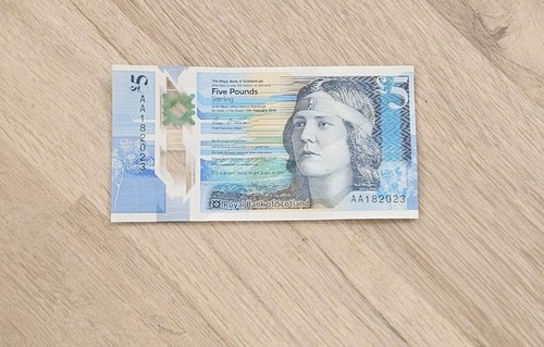 Royal bank scotland 5 - scotland, £5