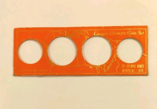 Canada olympic coin set - olympic, holder