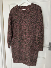 Hush Leopard Jersey Dress Size