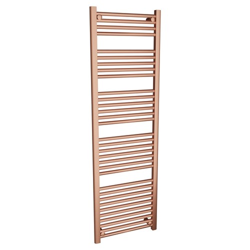Brushed copper towel rail - brushed,