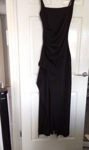 Ladies black dress evening - black, dress/evening