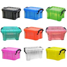 Mini Clear Plastic Storage Box
