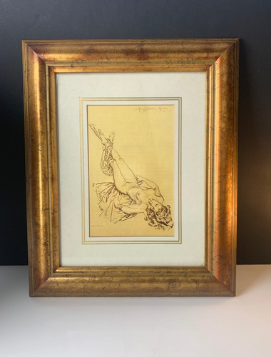 Vintage framed sir - vintage,