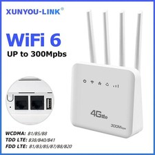 4G LTE SIM WiFi Router WiFi 6