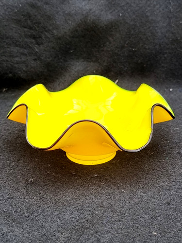 Czech loetz style yellow - czech,