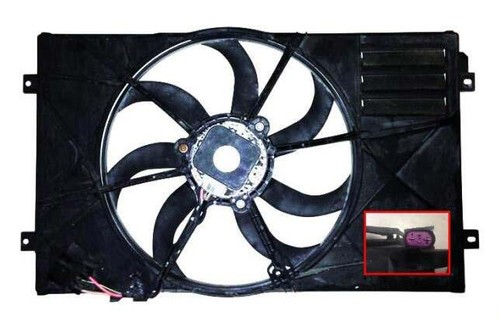 Engine radiator fan left - engine, fits