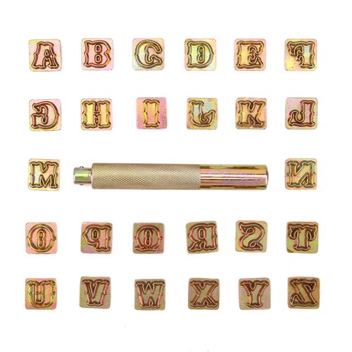 Metal letter stamp - letter,