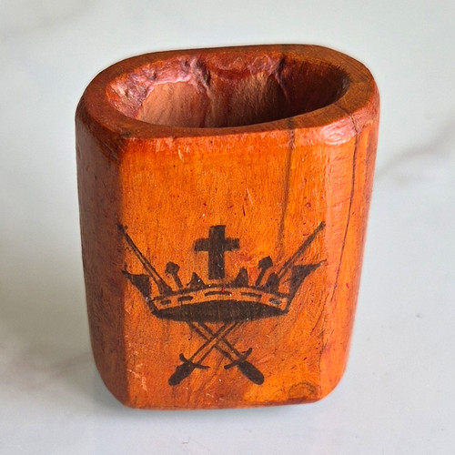 Vintage wood church army - wood,