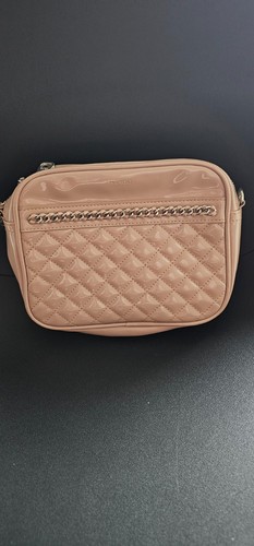 Mango peach quilted patent - mango,