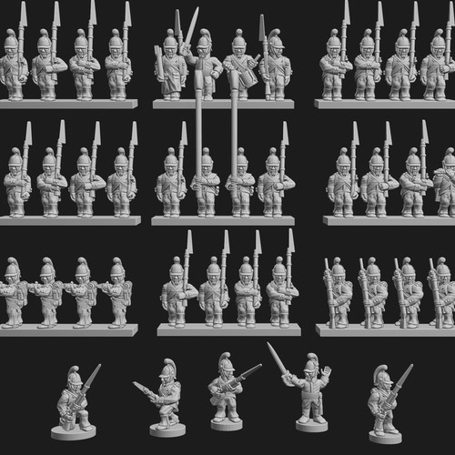 Napoleonic austrian infantry - austrian,