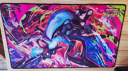 Mega charizard rubber playmat - mega,