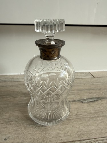 Vintage crystal decanter - vintage,