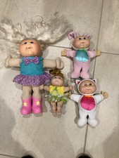 Cabbage Patch’s Vintage Dolls with Accessories Bundle of 4