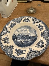 VINTAGE OLD BRITAIN CASTLES ~JOHNSON BROS   8" PLATE