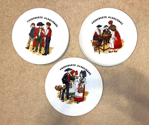Set french alsatian - 12,