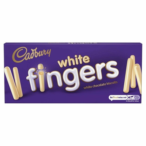 Cadbury fingers white - cadbury,