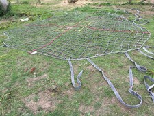 16 x 15ft EX Army Cargo Scramble Net 4 Assault Course Climb Mudder Run Training