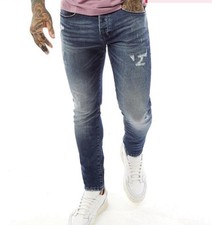 883 Police Mens Marco 721 Slim Fit Jeans 721 - Blue W34L30 BNWT 