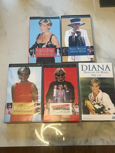 Princess diana vhs video - 5x,