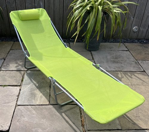 Metal sun lounger garden - sun,