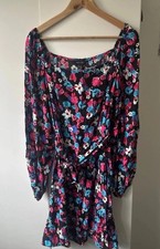 Women’s New Look Long Sleeved Floral Dress Size 12