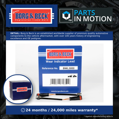 Brake pad wear - pad, indicator