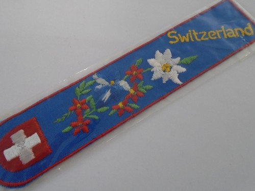 Embroidered bookmark