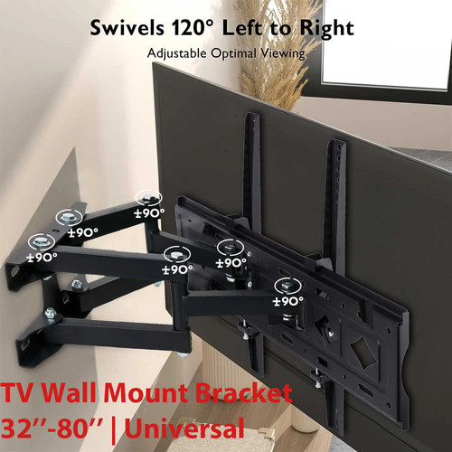 Wall mount bracket swivel - tv,