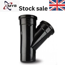 110mm Black Soil Pipe Pushfit