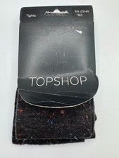 NEW TopShop Fleck Black Gray