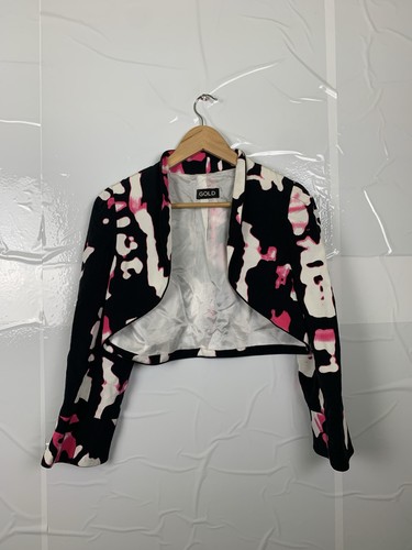 Gold pink black white abstract - pink,